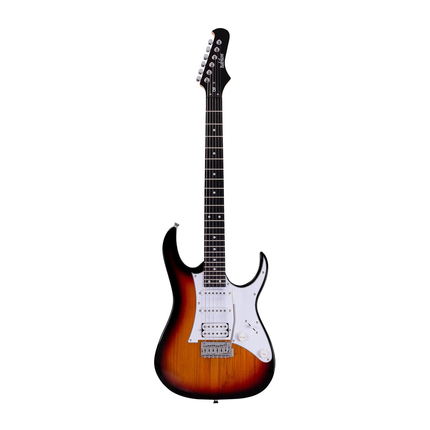 BABILON Guitarra Eléctrica BLACKOUT-SB Color Sunburst
