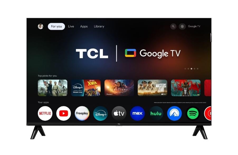 TCL Serie Q3 de 43" Pulgadas (1080p) Full HD QLED (Modelo 2025) - Smart Google TV, HDR, y Bajo Retraso, Gaming (Reacondicionada)