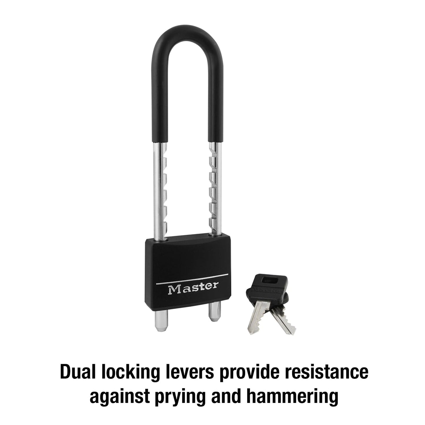 Candado de Aluminio Master Lock Negro 5.08 cm Ancho 527D