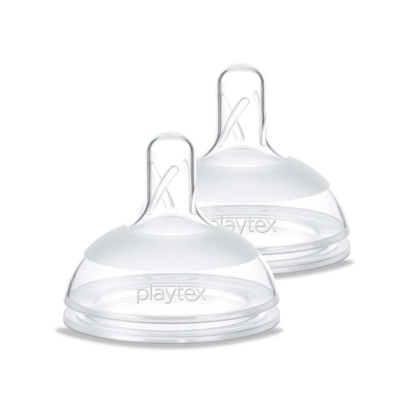Playtex Tetina Natural Latch Flujo Rápido, Paquete de 2 Piezas