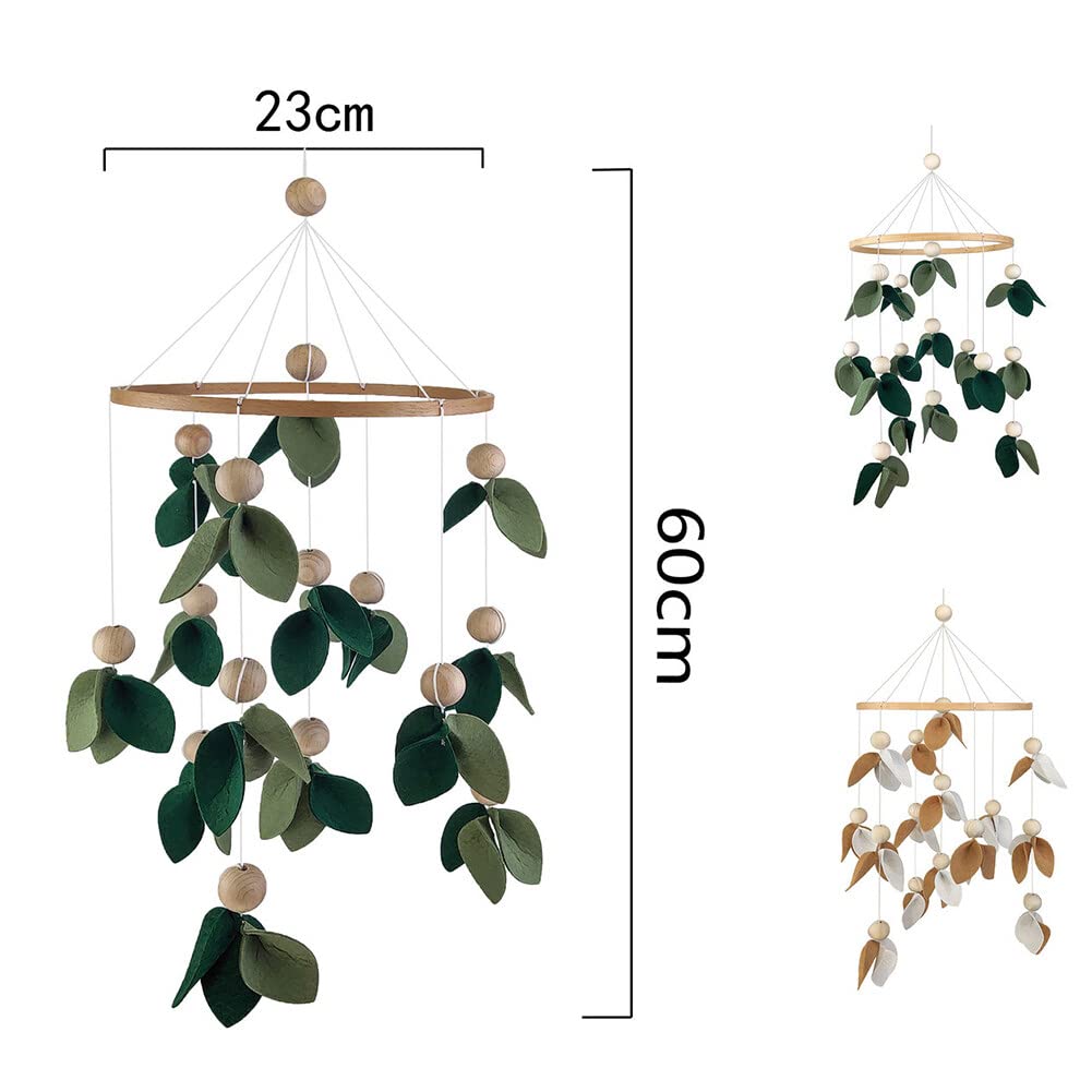 Lindo móvil para cuna con brazo móvil para cuna de bebé, soporte móvil para cuna de bebé, soporte móvil para cuna – Móvil neutro de género para decoración de guardería, accesorio móvil para cuna de bebé para decoración de guardería