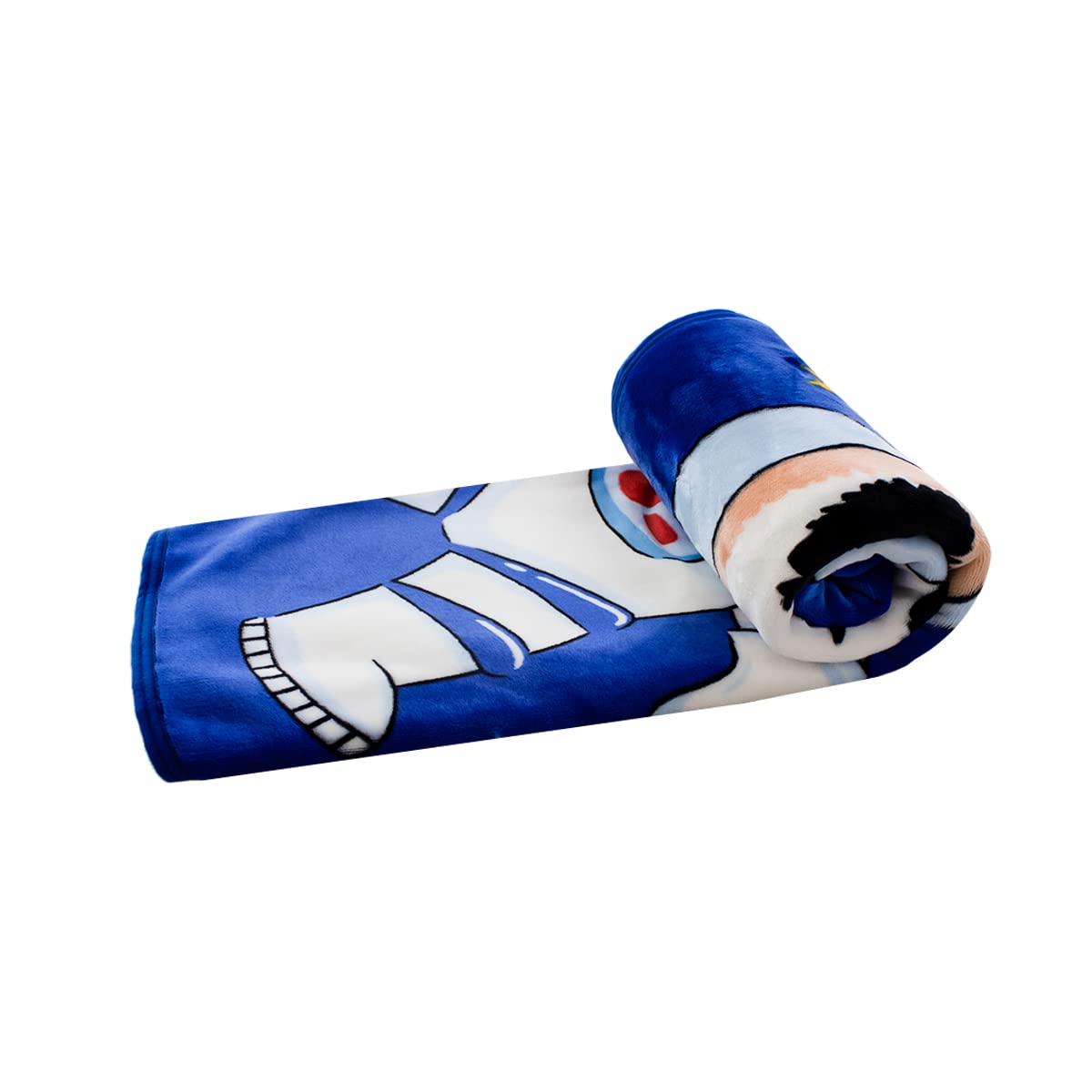 Cobija para Bebe, Calientita con Forro de Borrega, 1 M X 1.13 M, Increíbles Estampados. (Oso Space)