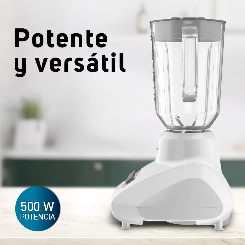 Licuadora Taurus Gaudi Vidrio Diamante 1.5 L Easy Fit 500 Watts 7 Velocidades
