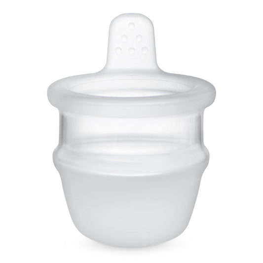 Tapón de Silicona Haakaa Transparente Antiderrames para Extracción de Leche Materna