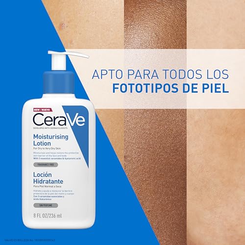 CeraVe Loción Hidratante Corporal - 1 x 236 ml