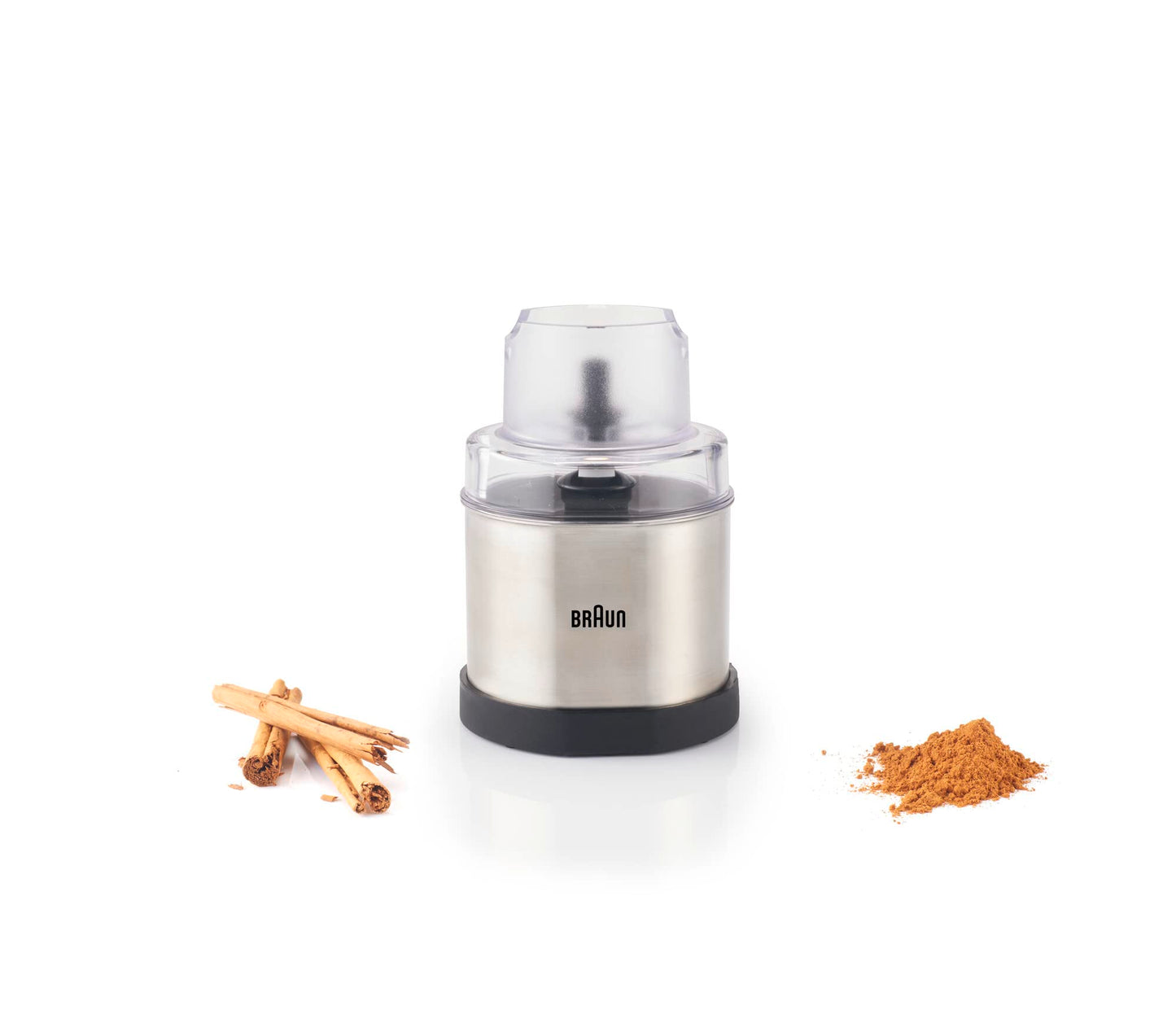 Braun MQS270SI Multiquick - Mezclador de mano para molinillo de café y especias, 1.5 tazas