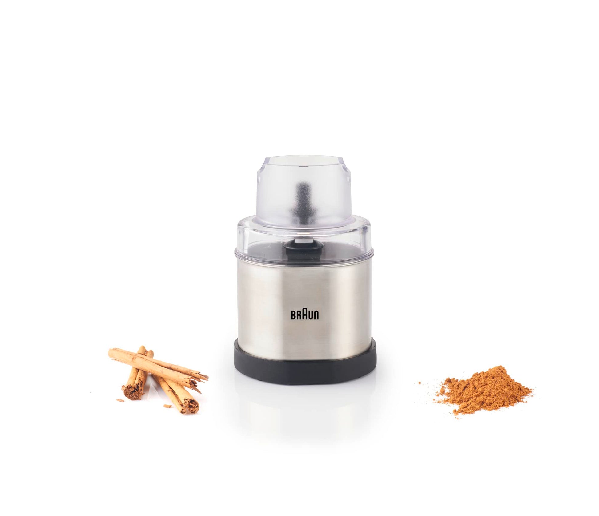 Braun MQS270SI Multiquick - Mezclador de mano para molinillo de café y especias, 1.5 tazas