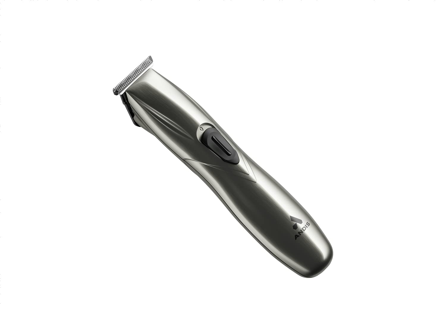 Andis 32810 Slimline Pro - Recortadora de barba sin cable, iones de litio, corte cerrado, hoja en T sin huecos, cromo