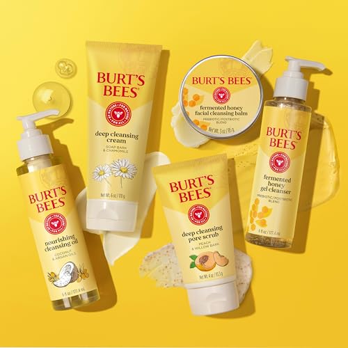 Burts Bees Soap Bark & Chamomile Deep Cleansing Cream for Unisex Soap 6 oz, empaque puede variar