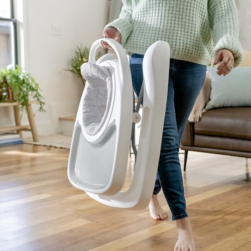 Ingenuity Spring & Sprout 3-in-1 Foldable Baby Activity Walker with Removable Toys Ages 6 Months +, First Forest