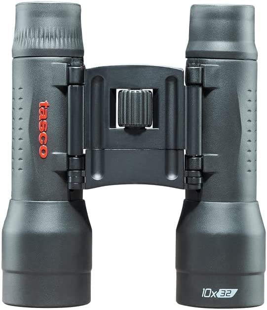 Binoculares Tasco Prisma Roof 10x32 mm Prácticos y Ligeros de Viaje