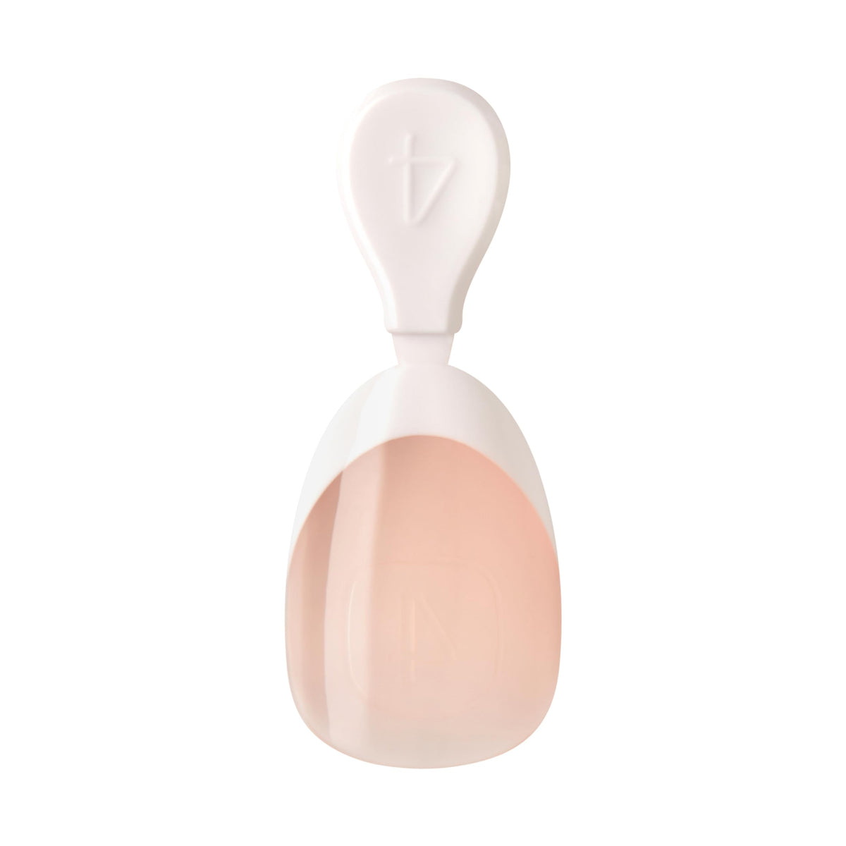 KISS Salón X-Tend, Clavos A Presión, Pegamento para Uñas Incluido, 'Tonterías', Blanco Claro, Tamaño Corto, Forma de Almendra, Incluye 30 Uñas, Adhesivo de Gel Suave Led de 5Ml, 1 Barra de Manicura, 1