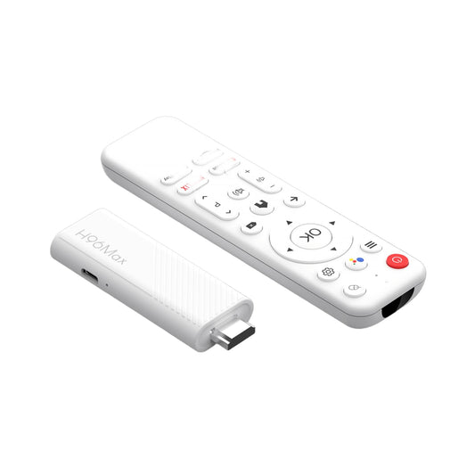 H96 MAX Android 14.0 TV Stick ATV Quad-Core WiFi6 2.4G/5.8Ghz BT5.0 4K AV1 Ultra HD Control de Voz Reproductor Hogar Inteligente