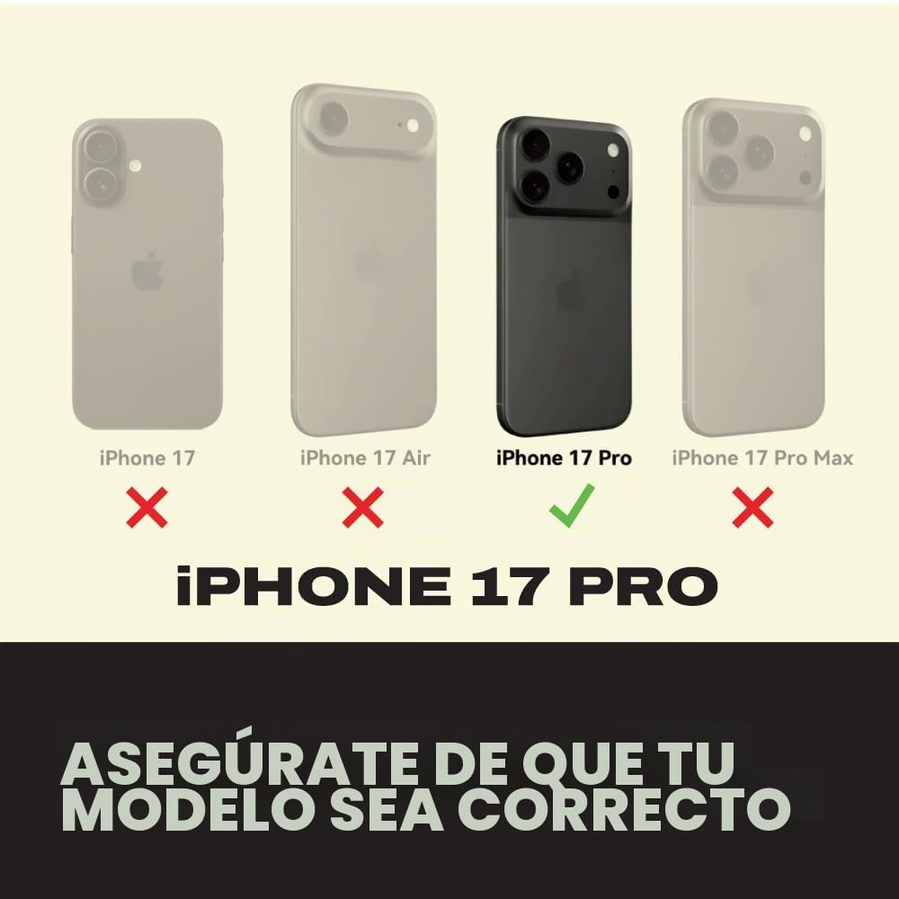 Funda Magnética DEWALT iPhone 18/17 Pro con Soporte Giratorio, Resistente y Antigolpes para Hombre