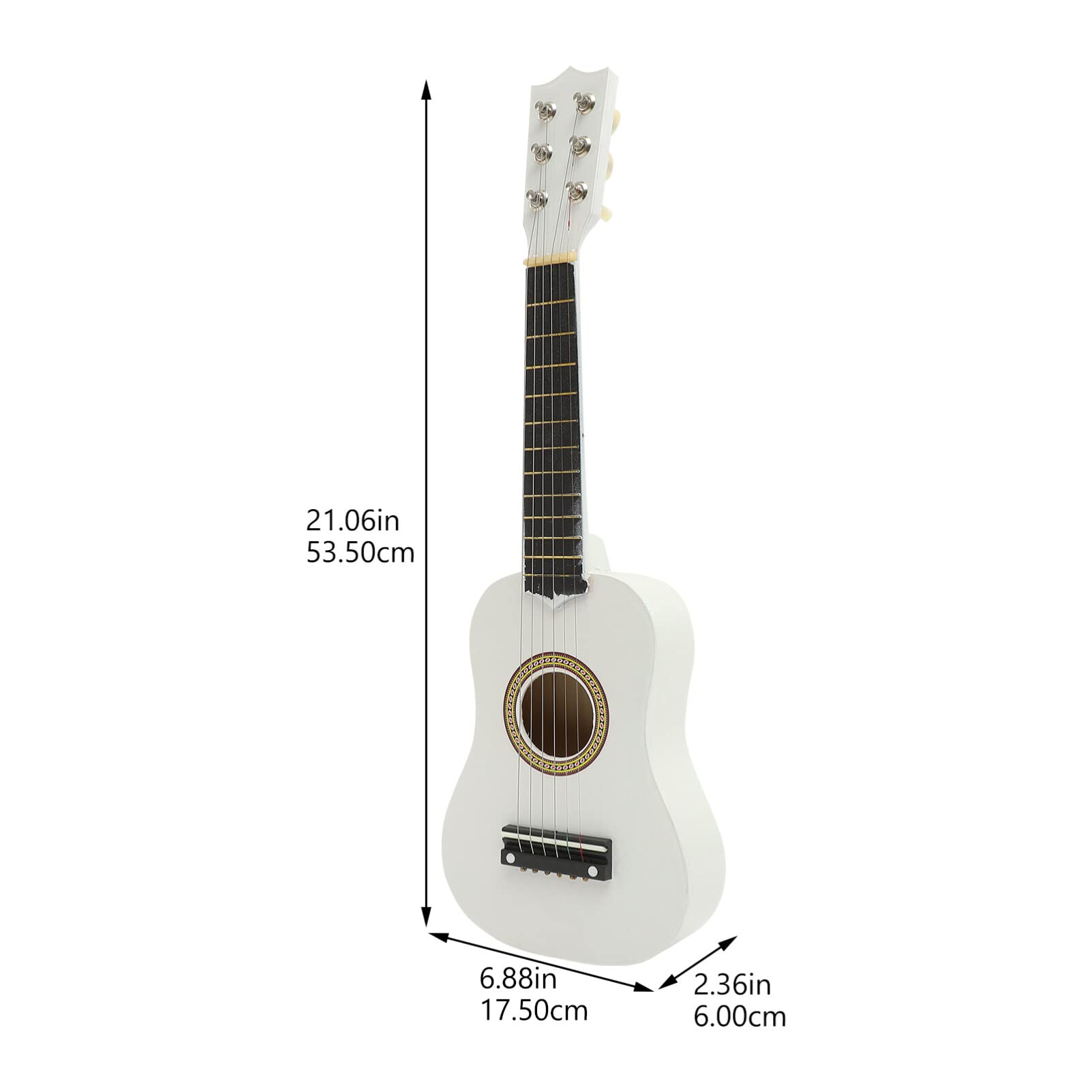 Abaodam Instrumentos Musicales Para Niños Guitarra Para Niños De 3 a 5 Años Modelos Juego Infantil Guitarra Electrica Instrumentos Musicales Ukelele Para Bambú Audio Pequeña Viajar