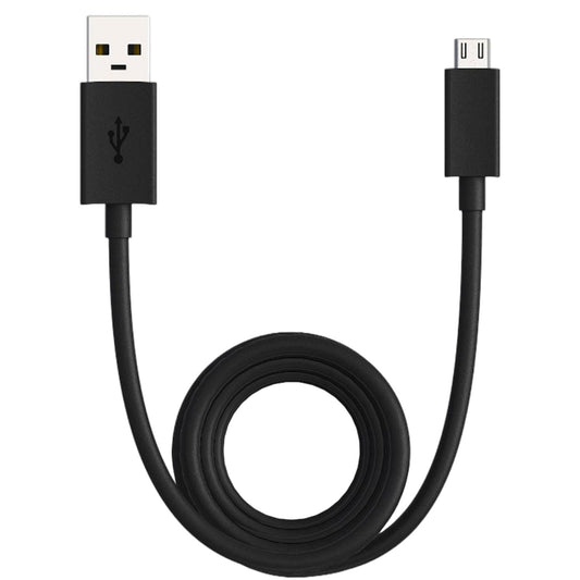 Cable Cargador USB Micro LIAUBN Negro Compatible Mpow 059, M5, H19 IPO, H17, H7 Pro, H7, H12, MDots 5 Pies