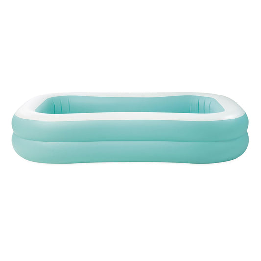 Intex 57181EP - Centro de natación Inflable para Familia: Capacidad de 159 galones, 90 x 60 x 19 Pulgadas, Color Puede Variar