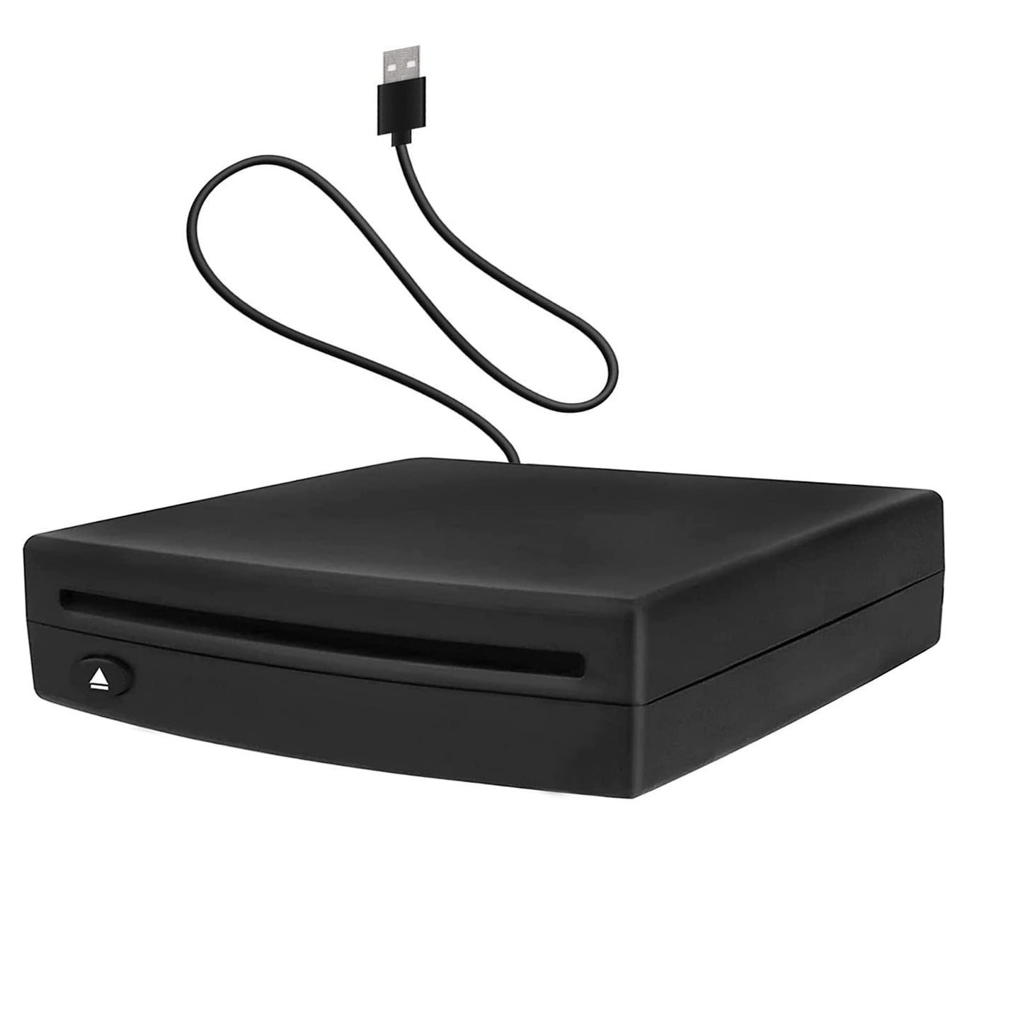 Xglysmyc Reproductor de CD universal USB externo para coche, reproductor de CD de vehículo para coche a través de conexión de radio USB, reproductor de CD portátil para navegación Android con puerto USB Plug and Play