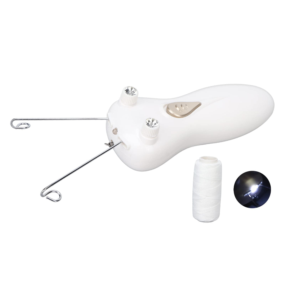 Depiladora Facial, Depiladora de Belleza Personal para Damas, Depiladora Eléctrica Inalámbrica de Hilo de Algodón para Labios Superiores, Mejillas, Mentón, Brazo, Pierna, Depilación sin Dolor