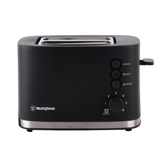 Westinghouse Tostador Color Negro de 2 Rebanadas 800 Watts