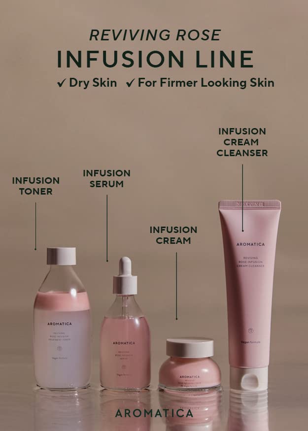 Aromatica. Reviving Rose Infusion Serum, suero de infusión de rosas