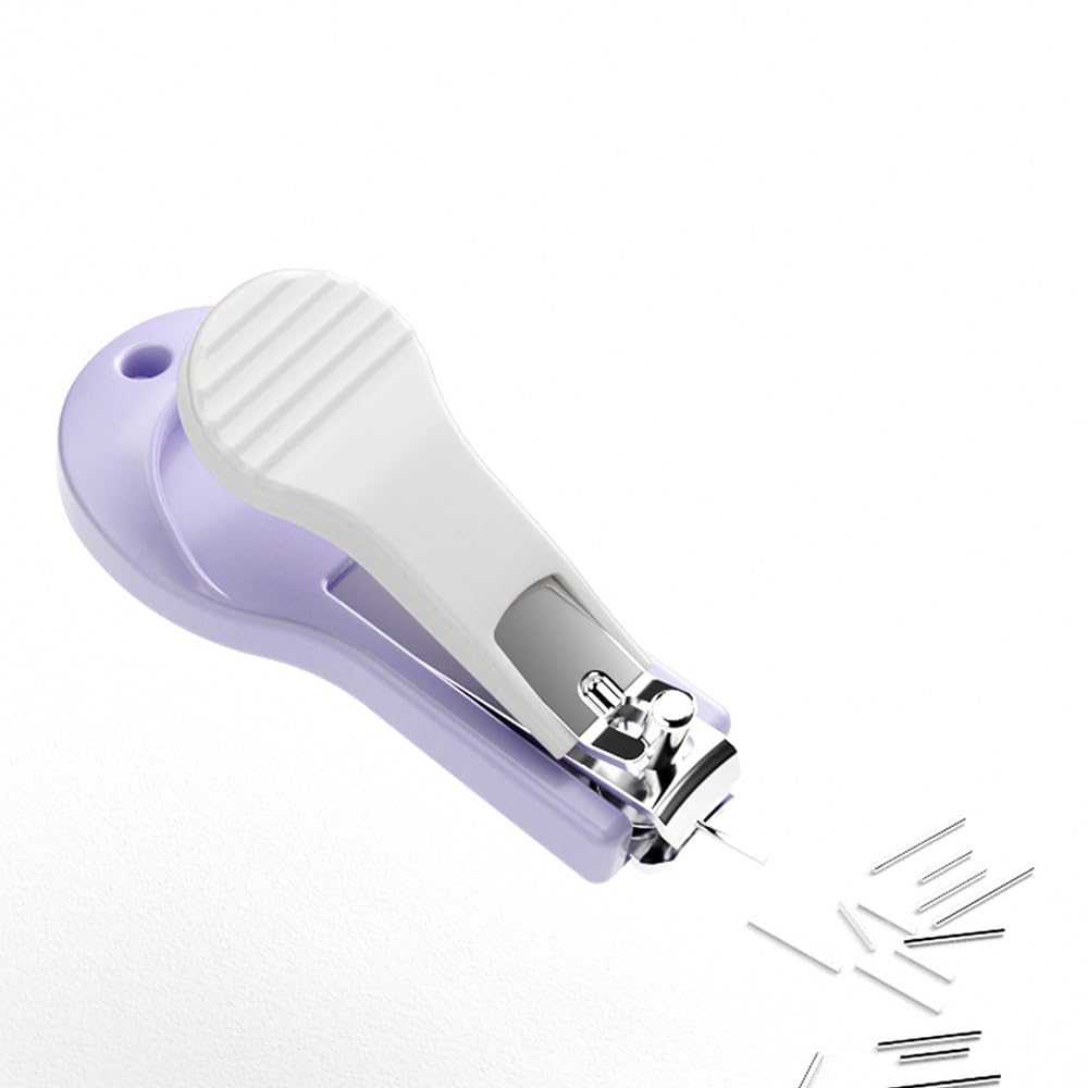 Kinderia Kit de cortaúñas para bebé (morado)
