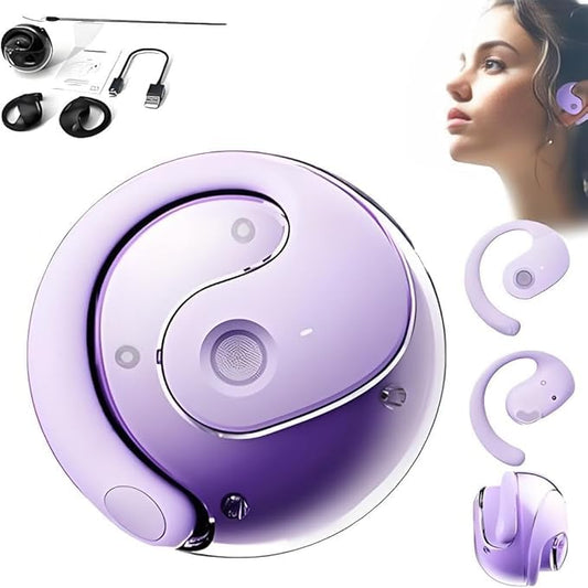 Hy-T26 Pro Language Translator,traductor de idiomas,equipado con aplicación AI,auriculares de traducción en tiempo real,sonido estéreo de alta fidelidad,admite más de 75 idiomas diferentes (Púrpura)