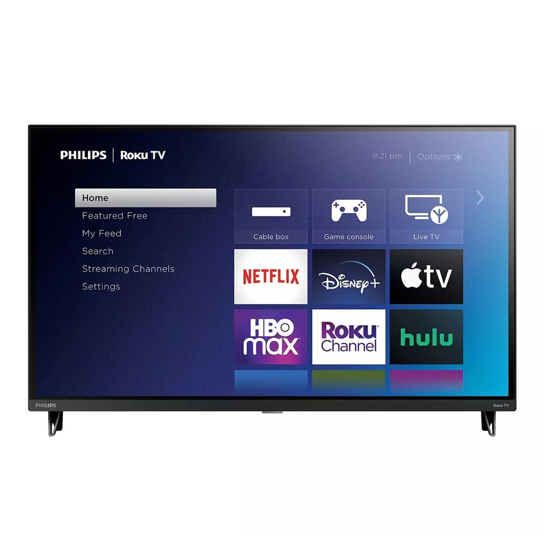 Televisión Philips 32 Pulgadas HD Smart TV Compatible con Alexa y Google Assistant Reacondicionada