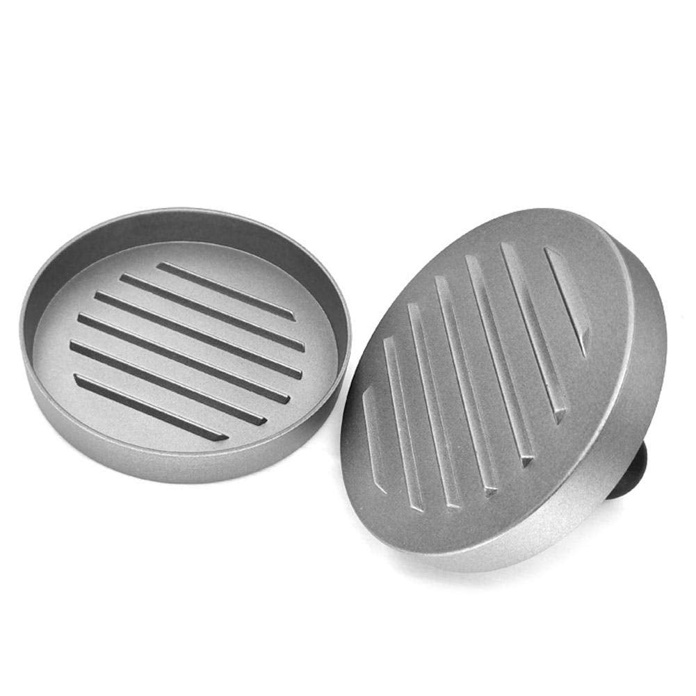 Molde de Prensa de Hamburguesa Aleación Zinc-Aluminio antiadherente para Barbacoa