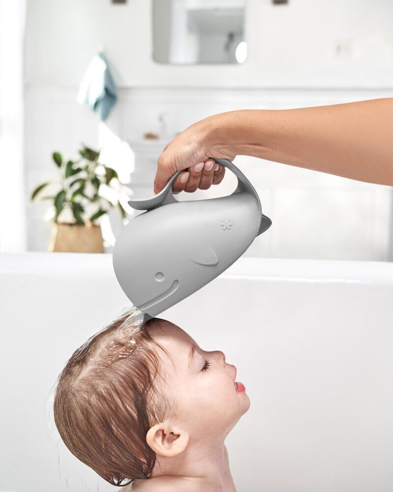 Juego de Baño Skip Hop Gris Moby con Cuatro Productos Esenciales para Bebé