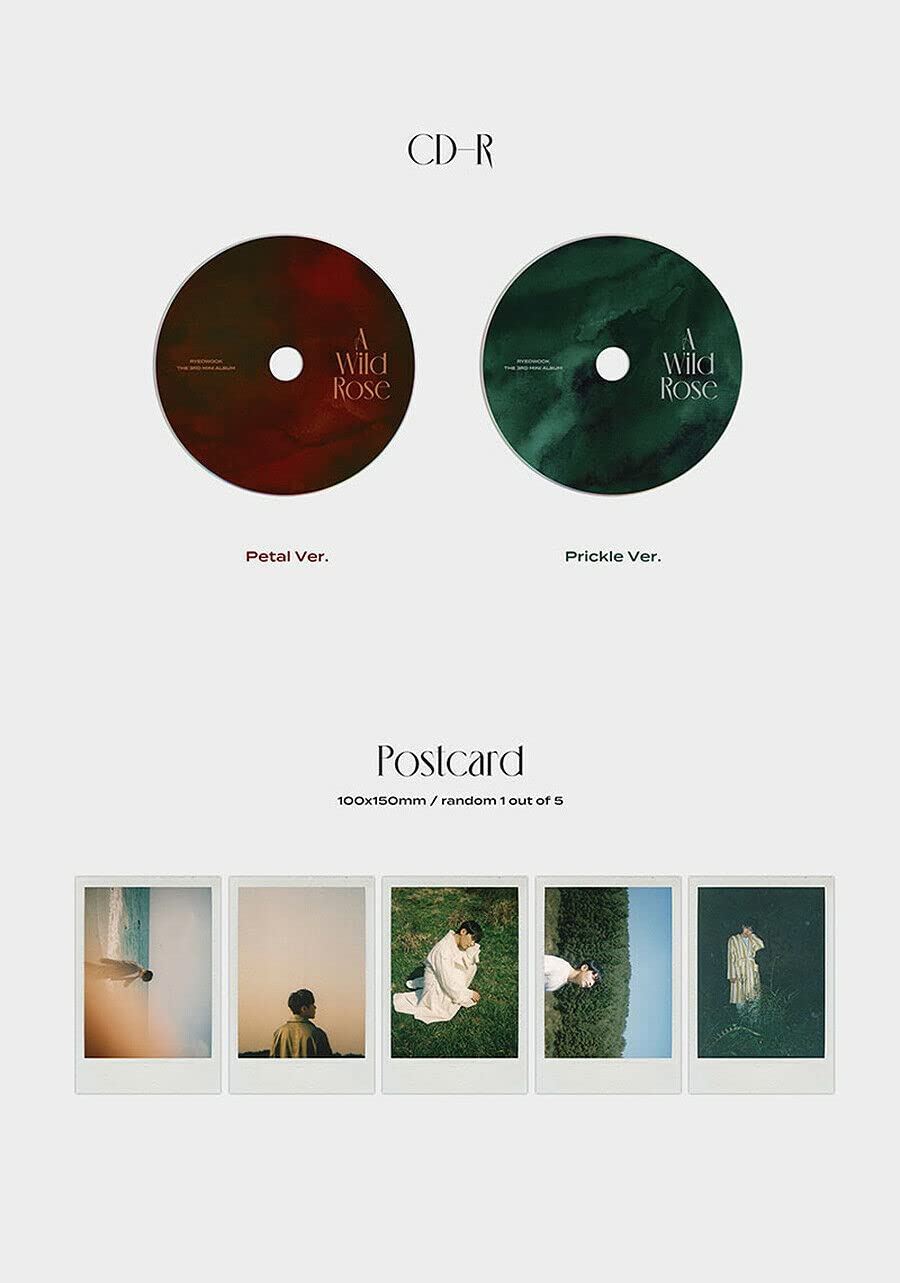 Álbum Mini 3ra Edición Super Junior Ryeowook Rose Petal Prickle Set