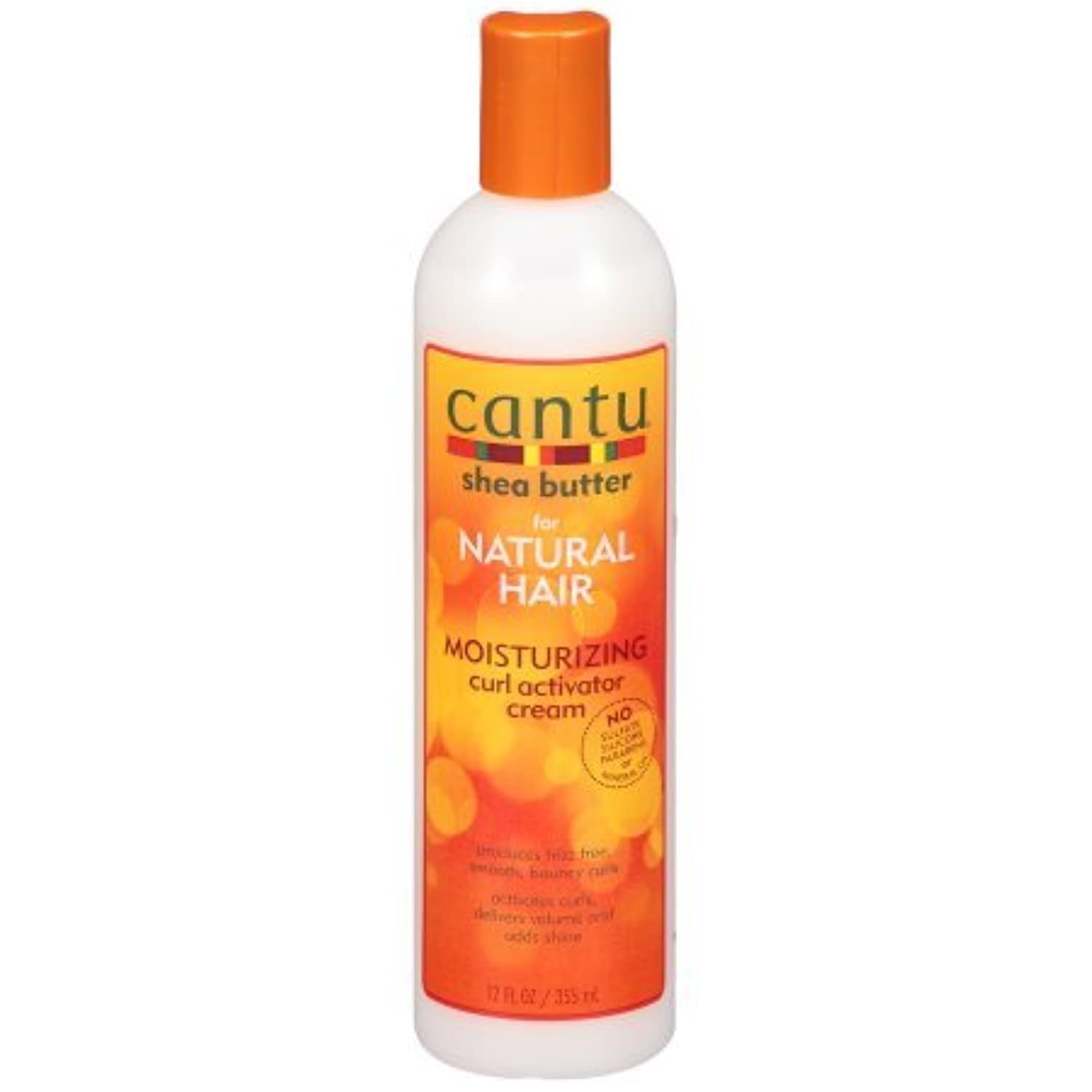 Cantu Manteca de karité para cabello natural hidratante activador de rizos, 12 onzas, (paquete de 4)