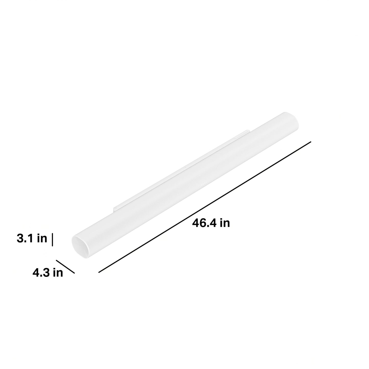 Sonos ARC Ultra La Barra de Sonido reinventada con la revolucionaria tecnología Sound Motion - Blanco