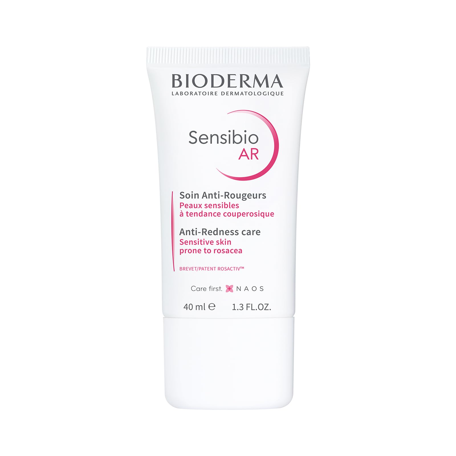 BIODERMA, Tratamiento Facial, Sensibio Ar, Cuidado Dermatológico Anti-rojeces, Calma e Hidrata, para Piel Sensible, 40ml