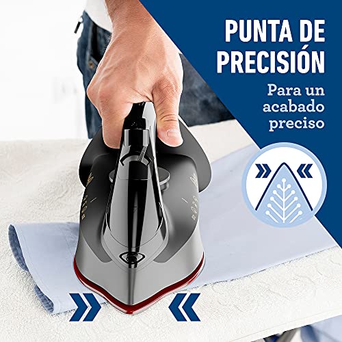 Plancha de Vapor Oster Negra Tecnología Aerocerámica