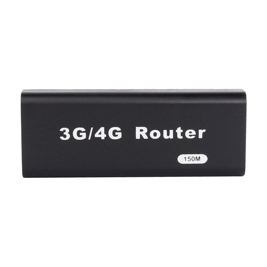 Lazmin Mini WiFi Router, USB Wireless Router, Portátil Mini 3G / 4G WiFi Router, 150 Mbps, Compatible con Todos los Sistemas operativos, Conecta y Reproduce (Negro)