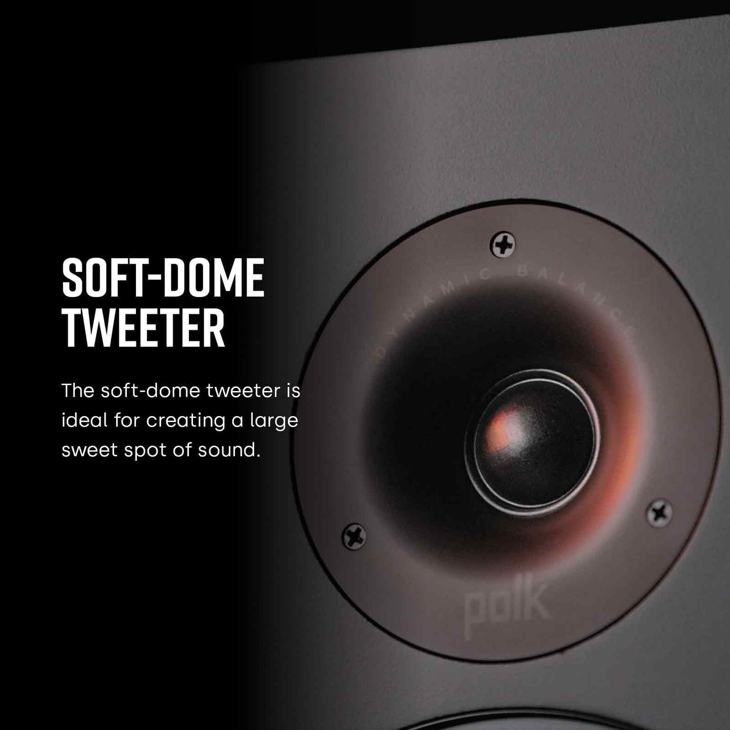 Polk Audio T50 Bocina Tipo Columna, Negro