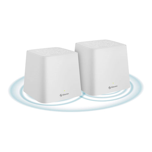 Sistema Wi-Fi Mesh Doble Steren Blanco con Gestión desde App