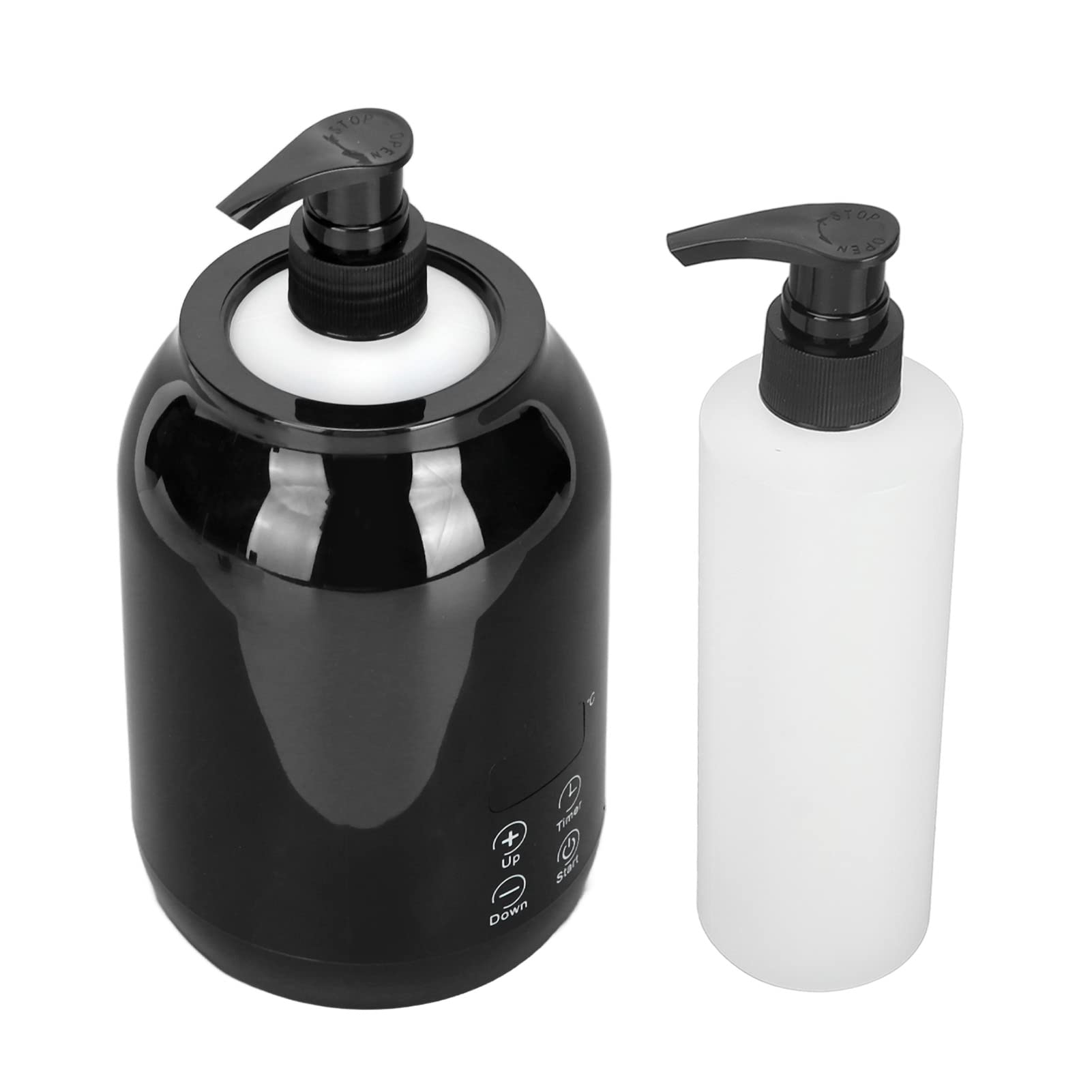 Botella de calentador de aceite de masaje, temperatura del calentador de aceite esencial Ajuste de un solo calentador de botellas de aceite para el hogar, spa, salón