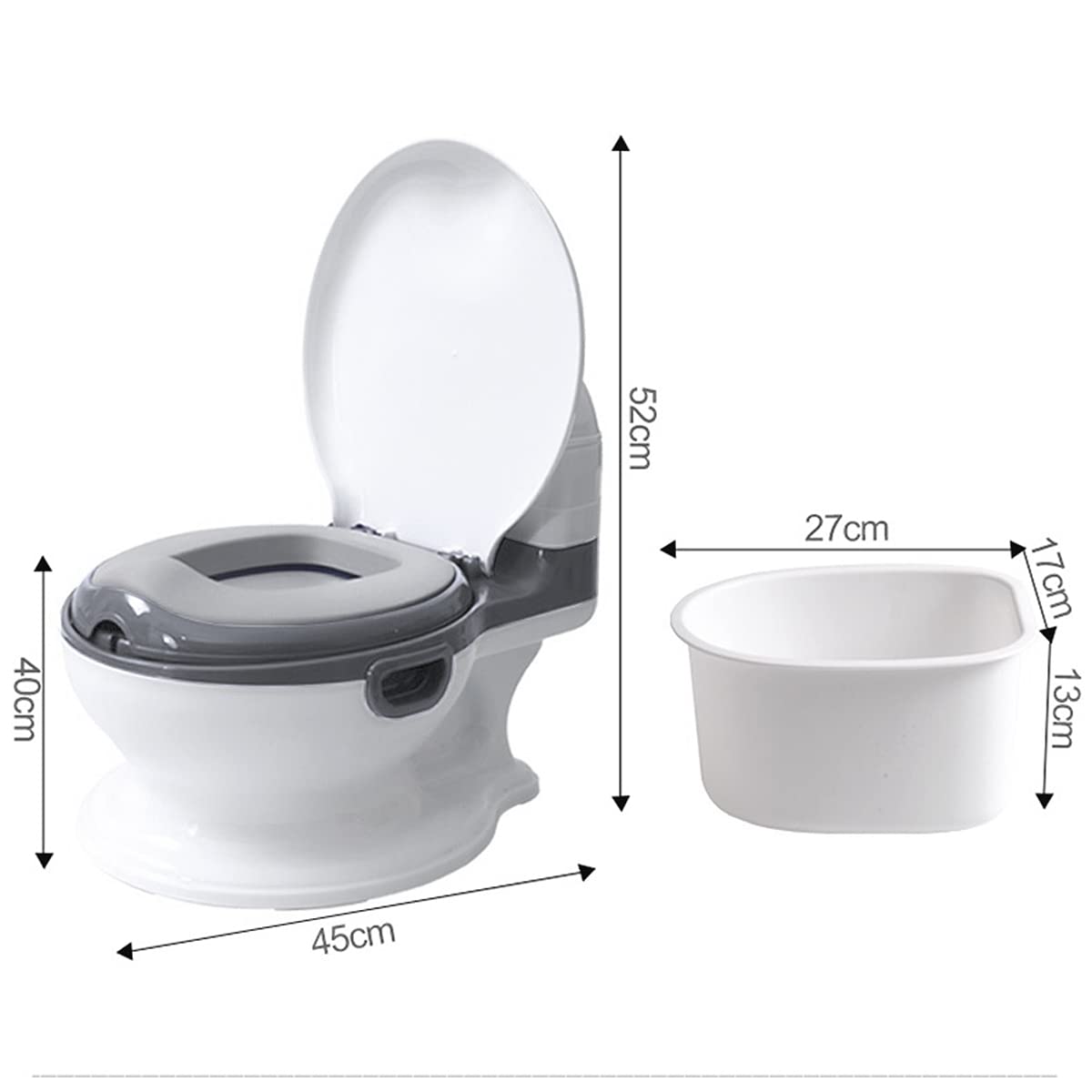BAMBINETO Baño entrenador niño WC realista