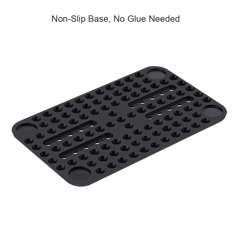 Soporte de Teléfono para Coche Universal de Silicona Negro con Almohadilla Antideslizante y Ancho Ajustable