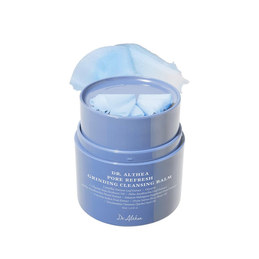 Dr.Althea Pore Refresh Grinding Cleansing Balm | Pore Cleanser with Green Tea Extract | Hygenic One-Step Makeup Cleansing Cream | For All Skin Types | Korean Vegan Skin Care | 1.69 Fl Oz