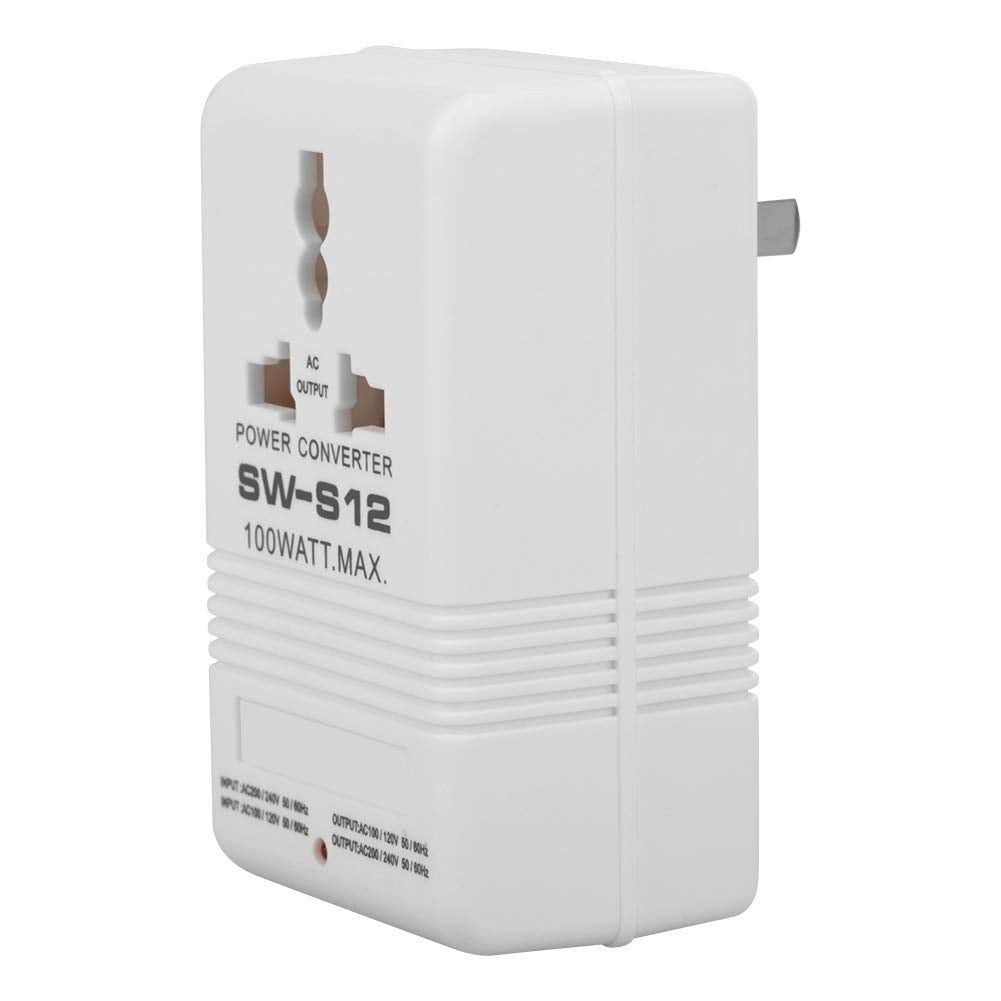 Adaptador del convertidor de voltaje 100W 110V / 120V a 220V / 240V Concentrador inversor de subida y bajada 55-60 HZ (enchufe estándar CN)