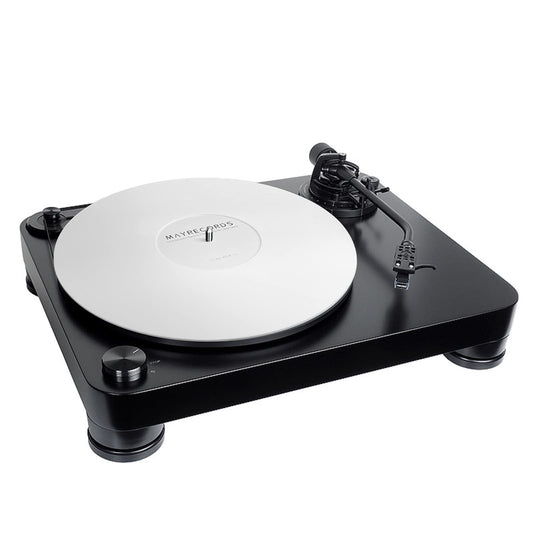 Alfombrilla Acrílico sdroceRyaM Blanco Antiestática 12 Pulgadas para Tocadiscos de Vinilo