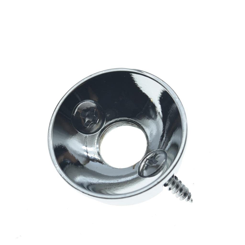 Placa Jack electrosocket, Cromado