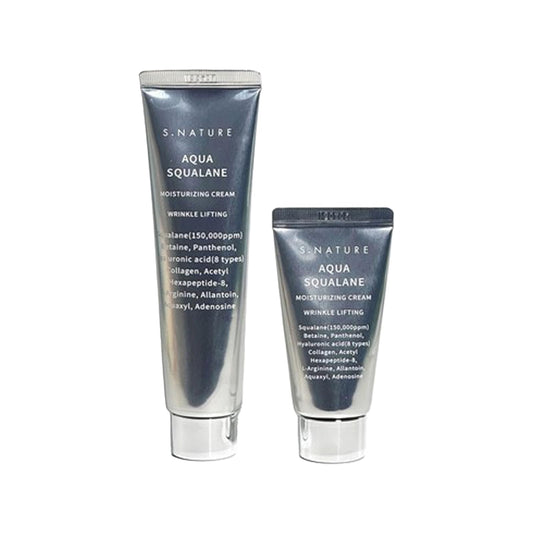 PRIMING WATER- Crema hidratante para todo tipo de piel, para hidratar y calmar, para S.Nature Aqua Squalane Moisturizing C
