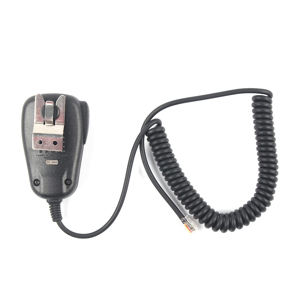 Fumei MH-48 DTMF Micrófono Altavoz MH-48A6J Teclado Micrófono Compatible con Yaesu FT100D FT-8800R FT-8900R FT-7900R FT-1807 FT-7800R FT-2900R FT-1900R