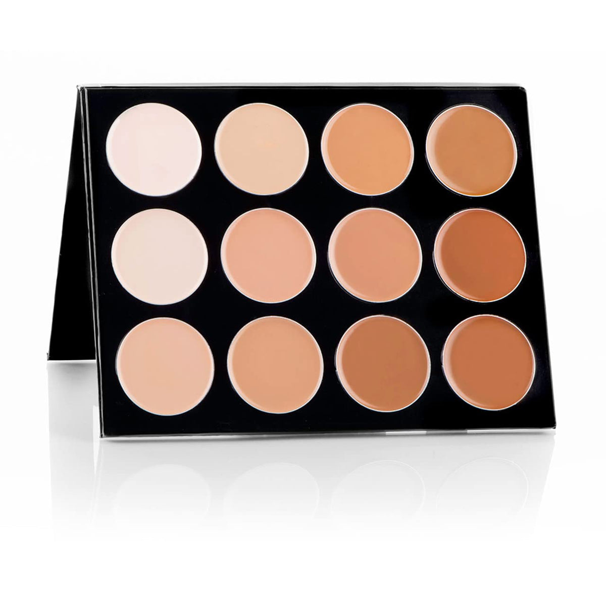 Mehron 12-Color de contorno y poner de relieve Paleta