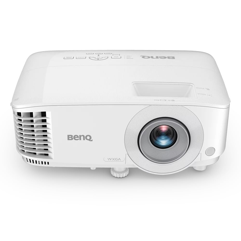 BenQ Proyector Profesional MW561 WXGA Gran brillantez de 4000 ANSI Lúmenes con Altavoz 20w y Dual HDMI