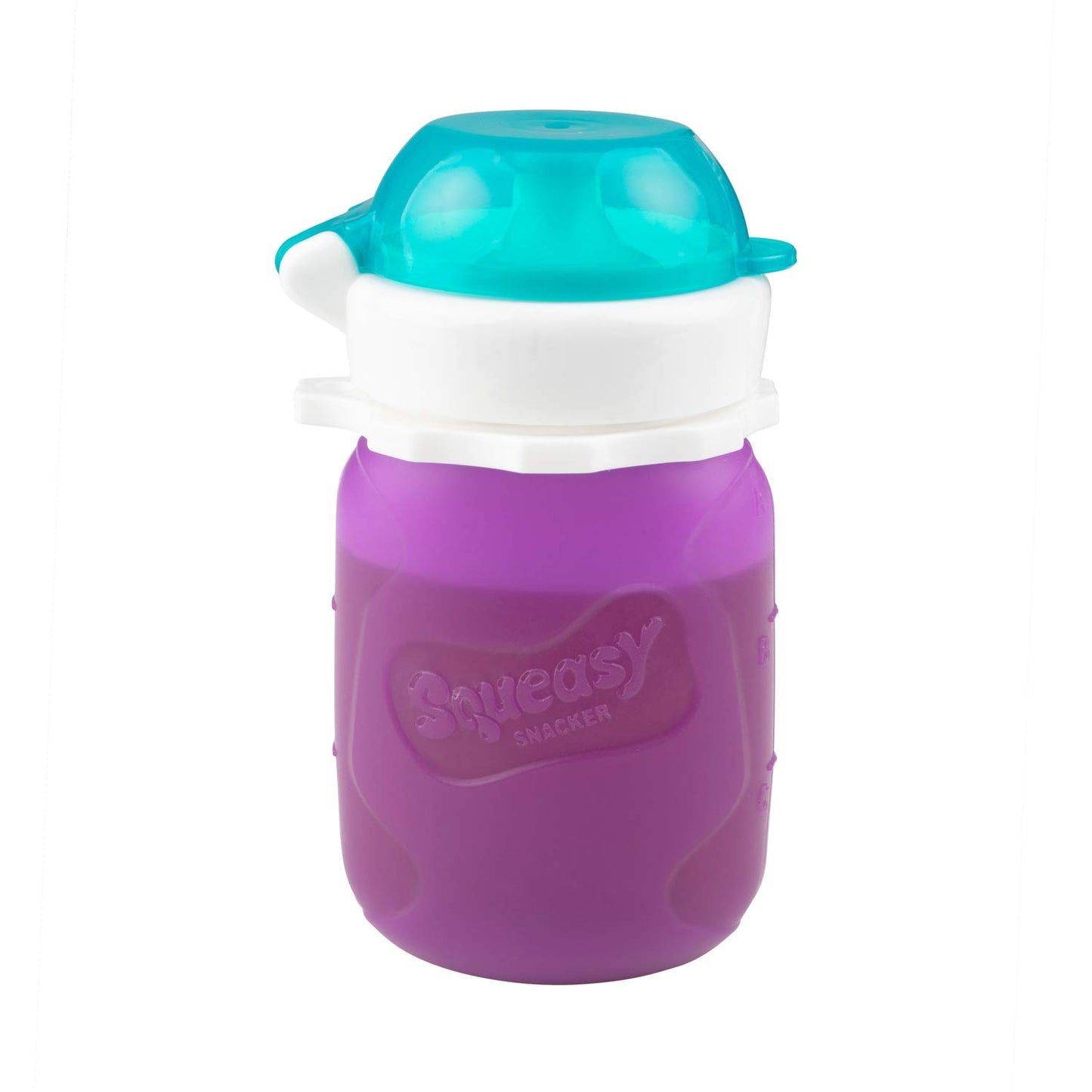 Bolsa de alimentos reutilizable de silicona a prueba de derrames, para alimentos blandos y líquidos, para agua, salsa de manzana, yogur, batidos, alimentos para bebés, apto para lavavajillas